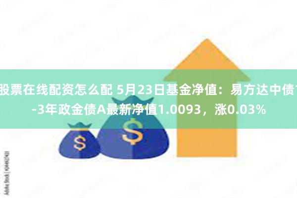 股票在线配资怎么配 5月23日基金净值：易方达中债1-3年政金债A最新净值1.0093，涨0.03%